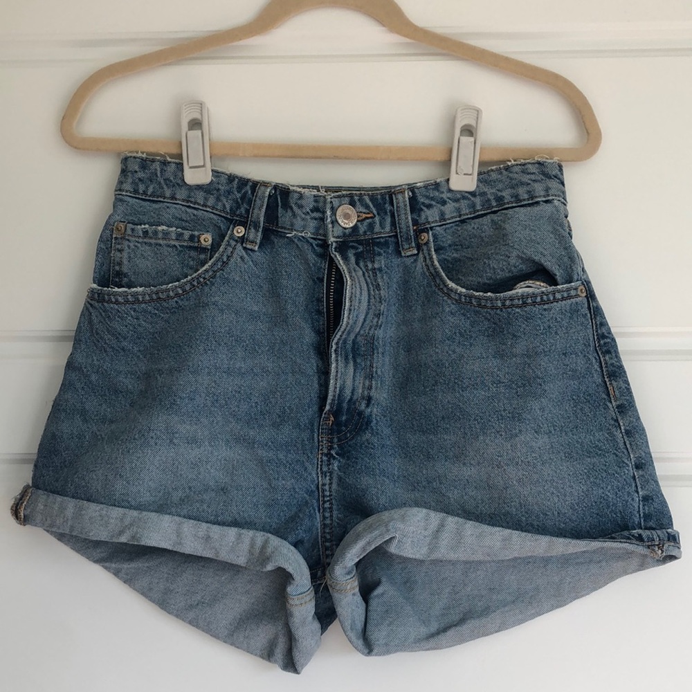 Zara High waisted Jean shorts
